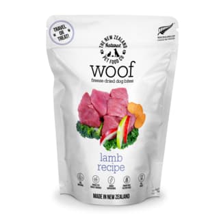 The NZ Natural Pet Food Co WOOF Lamb Freeze Dried Dog Food - 50g