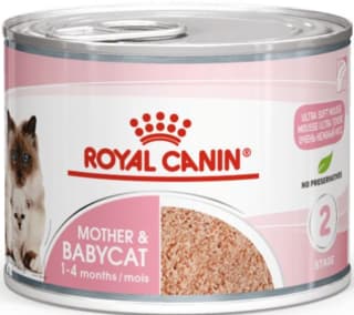 Royal Canin Mother & Babycat Mousse Canned Wet Cat Food - 195g