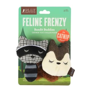 P.L.A.Y. Feline Frenzy Bandit Buddies Cat Toy - 2 Pack