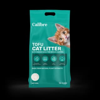 Calibre Tofu Cat Litter - 7.2kg/ 15L