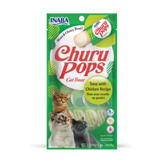 Inaba Churu Pops Tuna & Chicken Cat Treats - 120g (2 x 60g)
