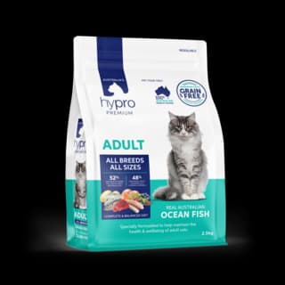 Hypro Premium Grain Free Adult Ocean Fish Dry Cat Food - 2.5kg
