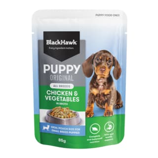 Black Hawk Original Puppy Chicken Wet Dog Food - 85g
