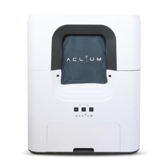 Aclium Automatic Cat Litter Box - White