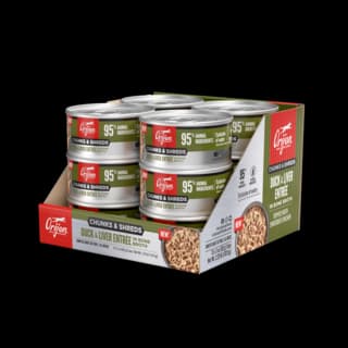 Orijen Duck & Liver Entrée Chunks & Shreds in Bone Broth Wet Cat Food - 85g x 12 (tray)