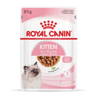 Royal Canin Instinctive Chunks in Gravy Kitten Wet Cat Food - 85g
