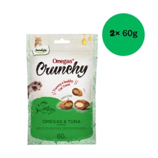 Dentalight Omegas & Tuna Cat Treats - 120g (2 x 60g)