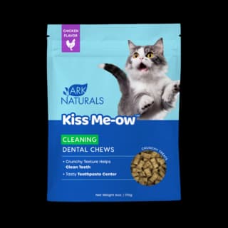 Ark Naturals Kiss Me-Ow Cleaning Dental Chicken Cat Treats - 170g