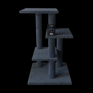 Tigga Napier Carpet Cat Scratch Tree - Slate