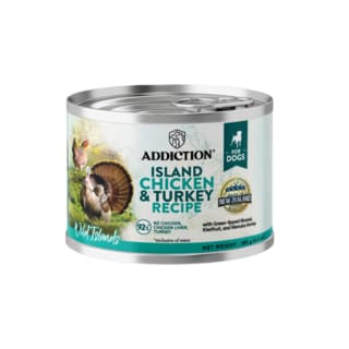 Addiction Wild Islands Island Chicken & Turkey Grain-Free Wet Dog Food - 185g x 12