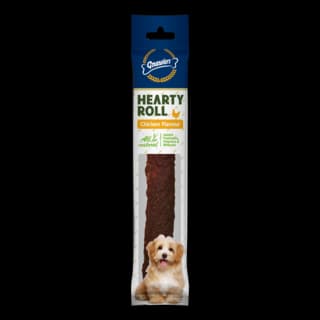 Gnawlers Hearty Roll Chicken Dog Dental Chew - 80g, Single