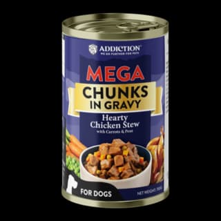 Addiction MEGA Hearty Chicken Stew Gravy Wet Dog Food - 700g