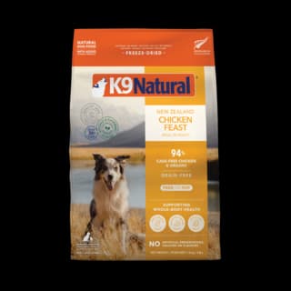 K9 Natural Chicken Feast Freeze Dried Dog Food - 1.8kg