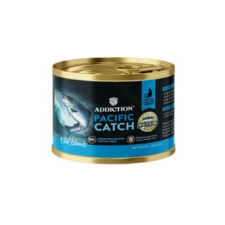 Addiction Wild Islands Pacific Catch Ocean Fish & Salmon Wet Cat Food - 185g