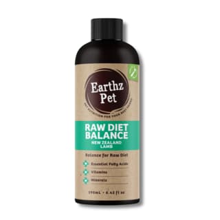 Earthz Pet Raw Diet Balance Lamb Topper for Dogs - 190ml