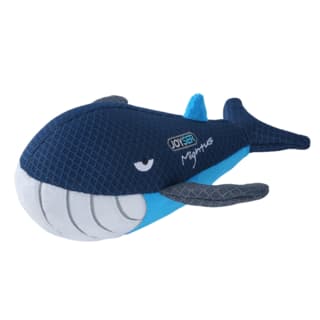 JOYSER Mightus Whale Dog Toy - Blue