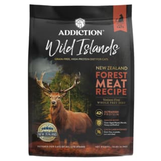 Addiction Wild Islands Forest Meat Recipe Venison-First Dry Cat Food - 4.5kg