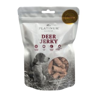 Platinum Ranch Deer Jerky Dog Treats - 90g