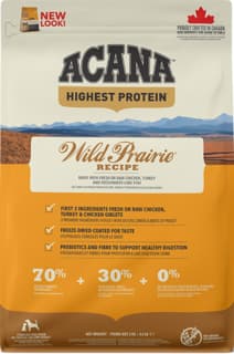 ACANA Highest Protein Wild Prairie Dry Dog Food - 2kg