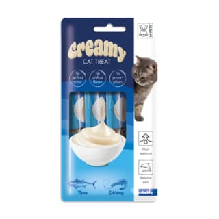 M-PETS Creamy Tuna & Shrimp Cat Treats - 60g