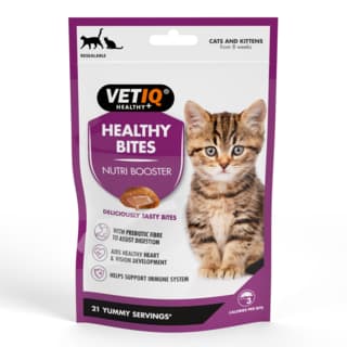VetIQ Healthy Bites Nutri Booster Kitten Vitamin Treats - 65g
