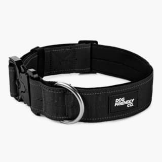 Dog Friendly Co. Tactical Dog Collar - Small, Black