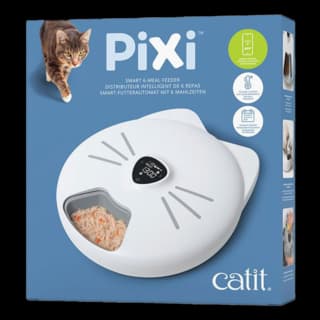 Catit PIXI Smart 6-Meal Cat Feeder - White