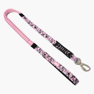 Dog Friendly Co. Original Bungee Dog Leash - Regular, Pink Camo