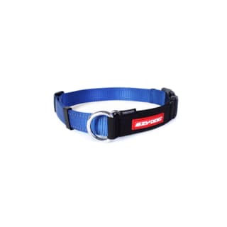 EzyDog Checkmate Dog Collar - Blue, Large