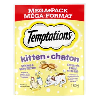 Temptations Kitten Chicken & Dairy Cat Treats - 180g