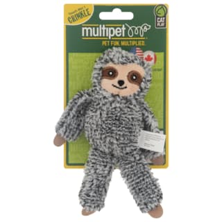 Multipet Sloth Catnip Cat Toy - Assorted Colours