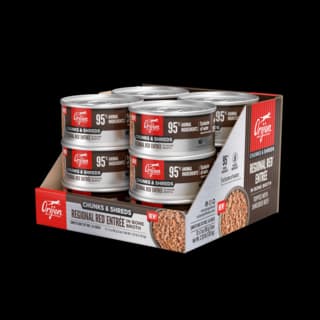 Orijen Regional Red Entrée Chunks & Shreds in Bone Broth Wet Cat Food - 85g x 12 (tray)