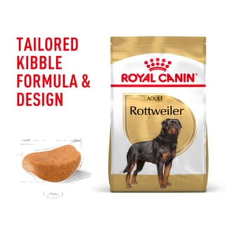 Royal Canin Rottweiler Adult Dry Dog Food - 24kg (2 x 12kg Bags)