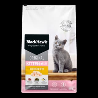 Black Hawk Original Kitten Chicken Dry Cat Food - 8kg