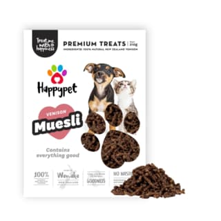 HappyPet Venison Muesli Cat & Dog Treat - 210g