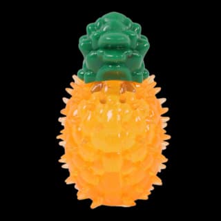 M-PETS Cooling Pineapple Dog Chew Toy - Yellow