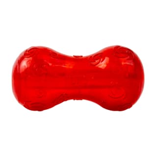 KONG Holiday Squeezz Dumbbell Dog Toy - Small