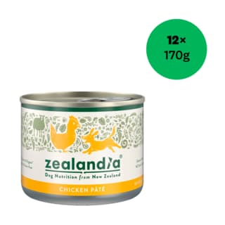 Zealandia Chicken Pate Wet Dog Food - 170gx12