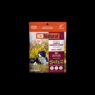 K9 Natural Lamb & Venison Feast Freeze Dried Dog Food - 100g