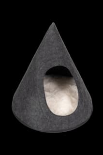 Trouble & Trix Cat Teepee - Black