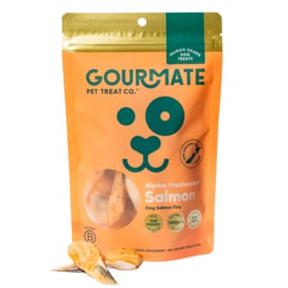 Gourmate Pet Treat Co. Alpine Freshwater Salmon Fins Dog Treats - 100g