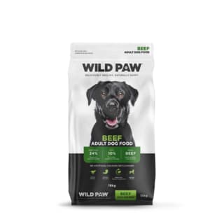 Wild Paw Adult Beef Dry Dog Food - 18kg