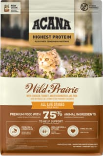 ACANA Highest Protein Wild Prairie Dry Cat Food - 3.6kg (2 x 1.8kg Bags)