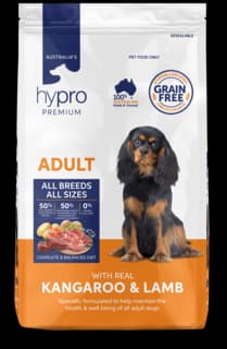 Hypro Premium Grain Free Adult Kangaroo & Lamb Dry Dog Food - 20kg