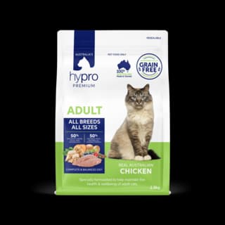 Hypro Premium Grain Free Adult Chicken Dry Cat Food - 2.5kg