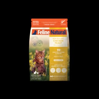 Feline Natural Chicken Feast Freeze Dried Cat Food - 320g