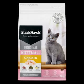 Black Hawk Original Kitten Chicken Dry Cat Food - 2kg