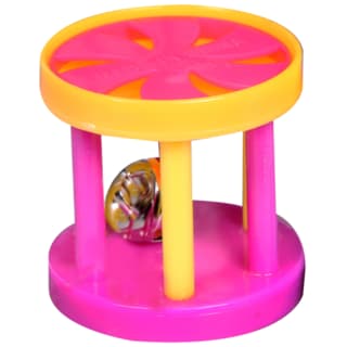 Pet One Toy Roller With Bell Cat Toy - Single Assorted Colour