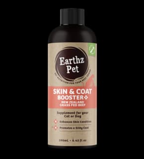 Earthz Pet Skin & Coat Booster for Cats & Dogs - 190ml