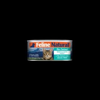 Feline Natural Beef & Hoki Feast Wet Cat Food - 85g